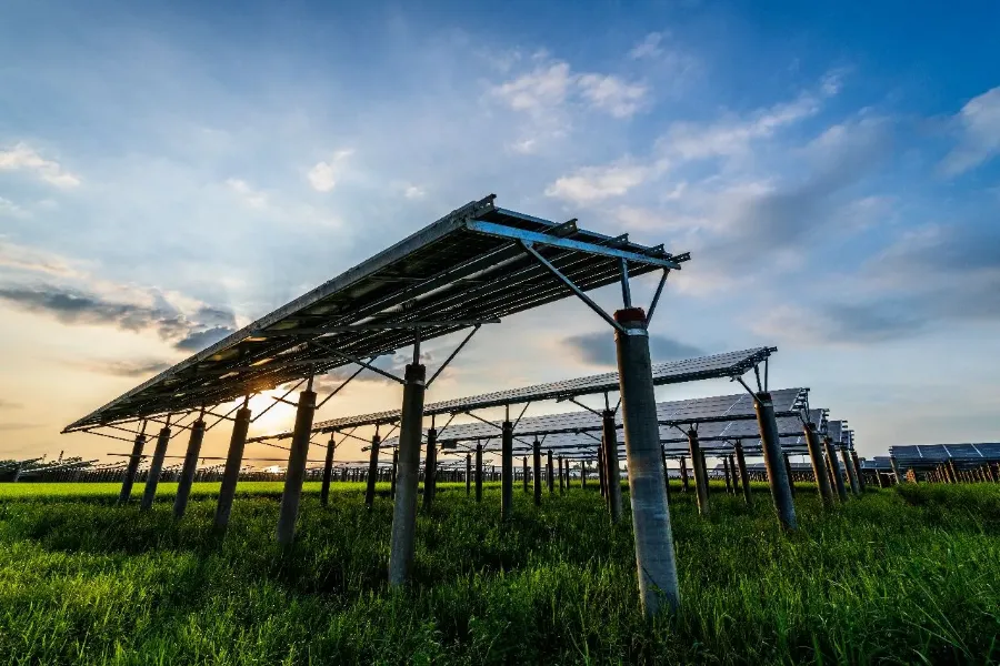 hybrid solar power plant
