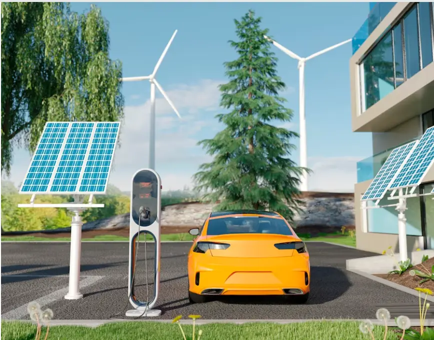 Solar EV charging station img